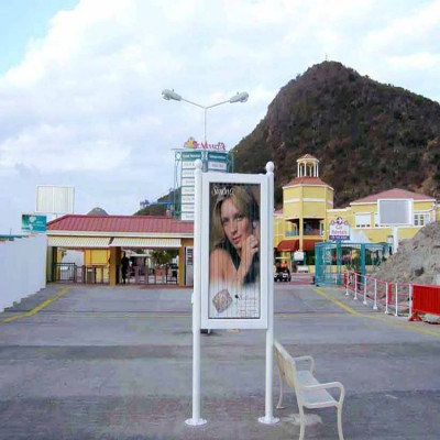 Large Size Outdoor Highway Advertising Rotating Tri-vision Billboard
