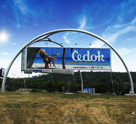 FIRST-PROFESSIONAL TRI-VISION BILLBOARD