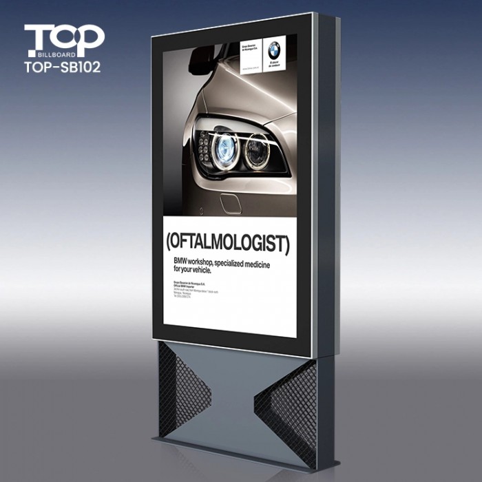 Outdoor Street Advertising Wind Resistant LED Scrolling Light Box for Sale