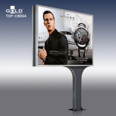 Outdoor Advertising Megacom Board Double Side Static Light Box
