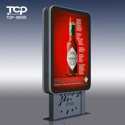 China Suppliers Mupi Light Box Street Furniture Used Outdoor Lighted Signs