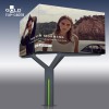 Road Side Outdoor Durable Advertising Aluminum Light Box Billboard Sign