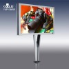 Aluminum Outdoor Advertising High Quality Stylish Pole Billboard LED Light Box For Sale